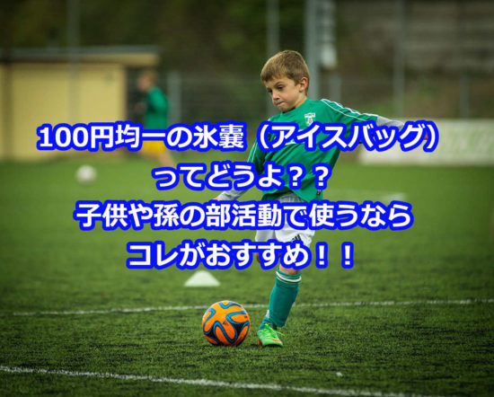 氷嚢100均のダイソー等は水漏れの心配も。アシックスメーカー品との違いは？